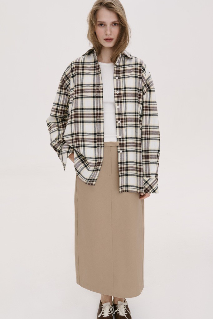 СОРОЧКА ВІЛЬНОГО РОЗСЛАБЛЕНОГО СИЛУЕТУ 18-3B зображення 1